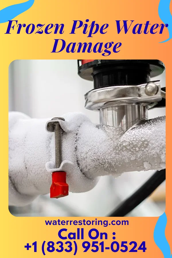 Frozen Pipe Water Damage in Bay City, WI
